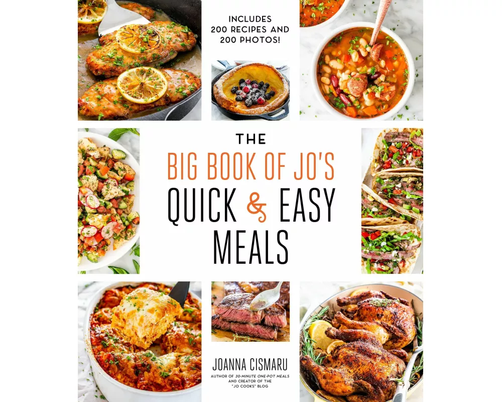 The Big Book of Jo's Quick and Easy Meals-Includes 200 Recipes and 200 Photos!