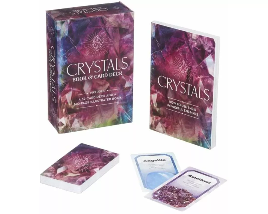 Crystals Book & Card Deck