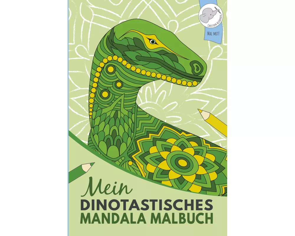 Mein dinotastisches Mandala Malbuch