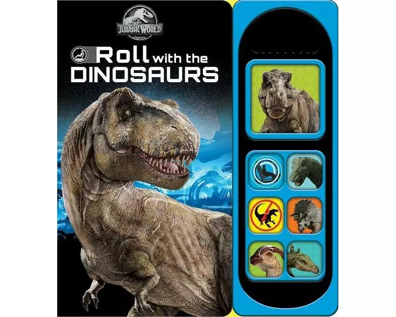 Jurassic World: Roll with the Dinosaurs Sound Book