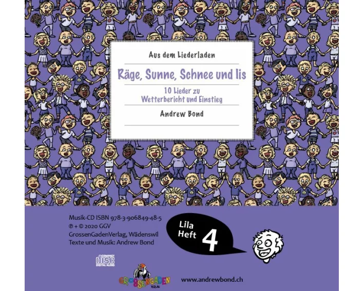 LILA04 Räge, Sunne, Schnee und iis, CD