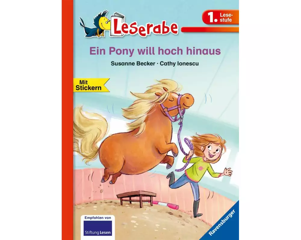 Ein Pony will hoch hinaus (1. Klasse) Erstlesebuch für Kinder ab 6 Jahren