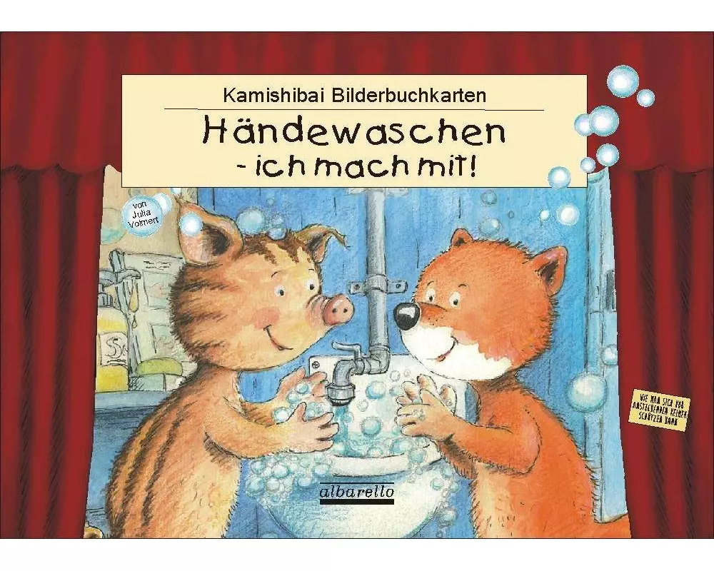 HÄNDEWASCHEN - ICH MACH MIT! 11 Kamishibai-Bilderbuchkarten