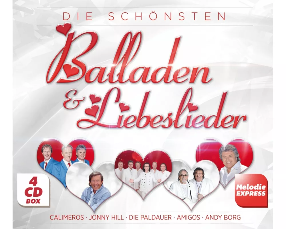 Die schönsten Balladen & Liebeslieder