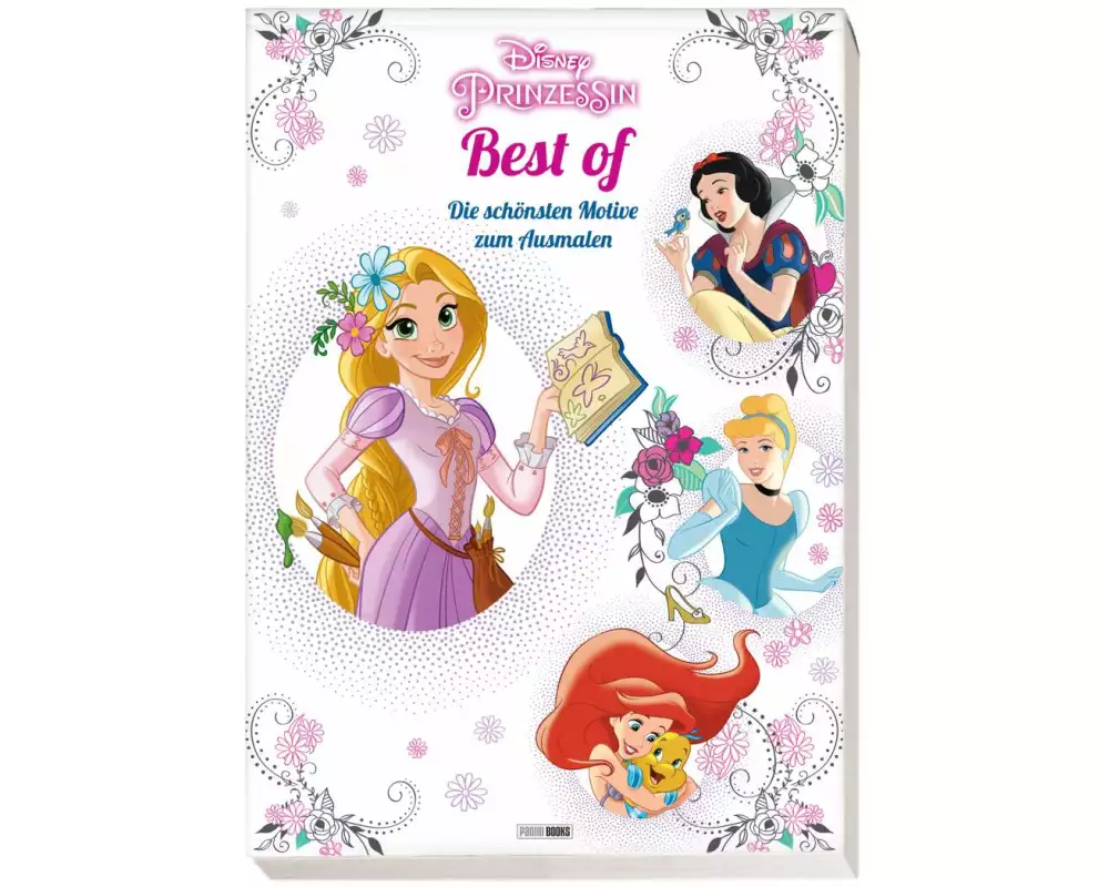 Disney Prinzessin Best of: Die schönsten Motive zum Ausmalen