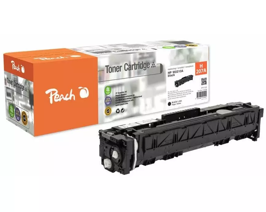 Peach Toner HP No. 207A Black