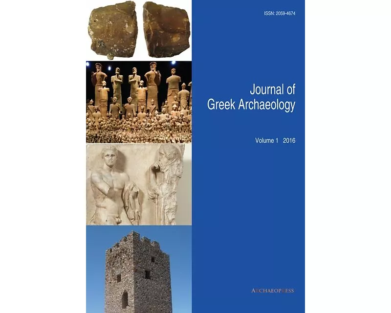 Journal of Greek Archaeology Volume 1 2016