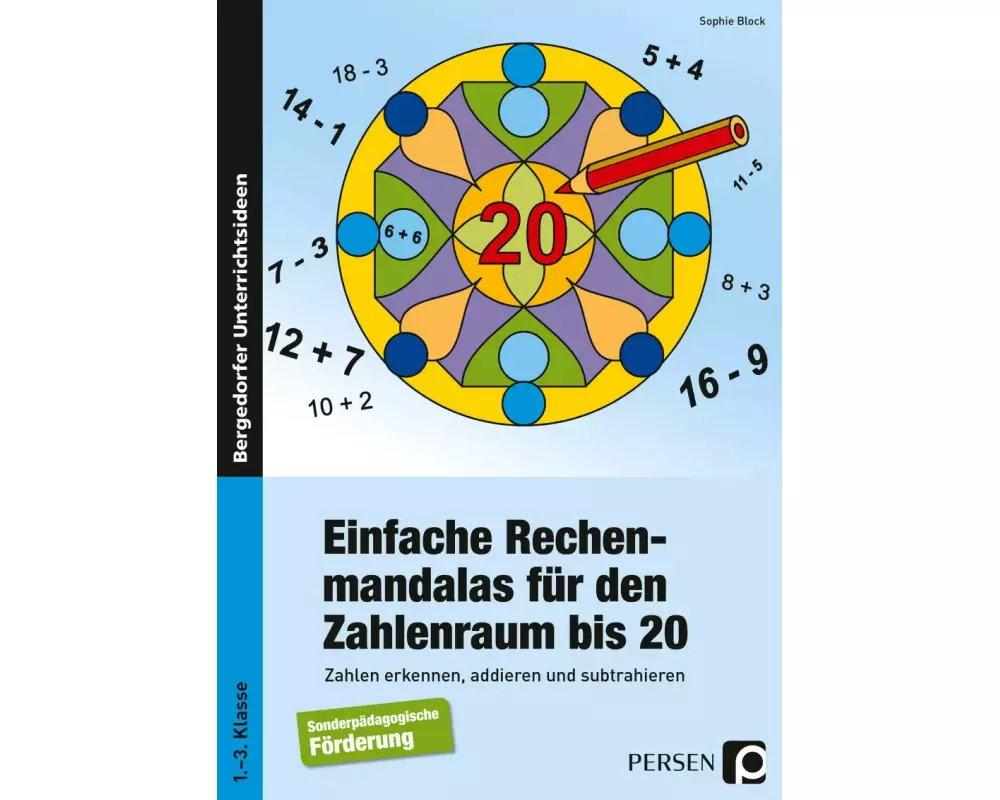 Einfache Rechenmandalas für den Zahlenraum bis 20