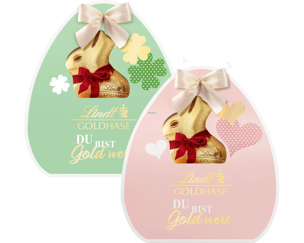 Lindt Schokohase Goldhase Assortiert Goldwert Edition 270 g