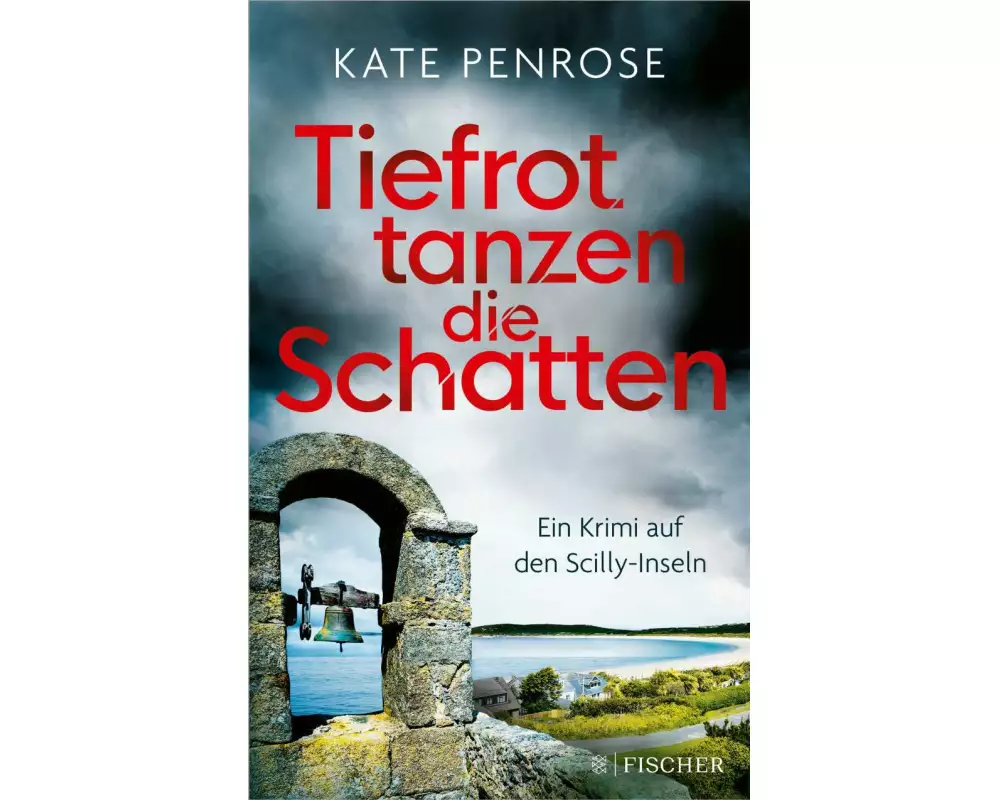Tiefrot tanzen die Schatten