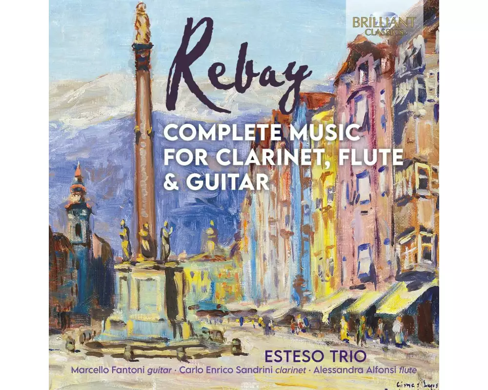 Rebay:Complete Music For Clarinet,Flute & Guitar