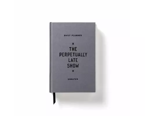 The Perpetually Late Show Undated Standard Planner