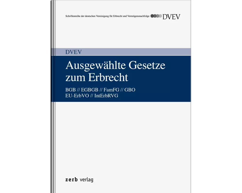 Ausgewählte Gesetze zum Erbrecht