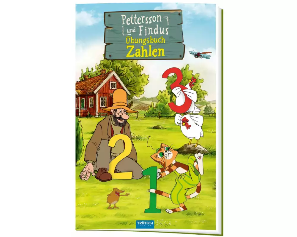 Trötsch Pettersson und Findus Zahlen Übungsbuch