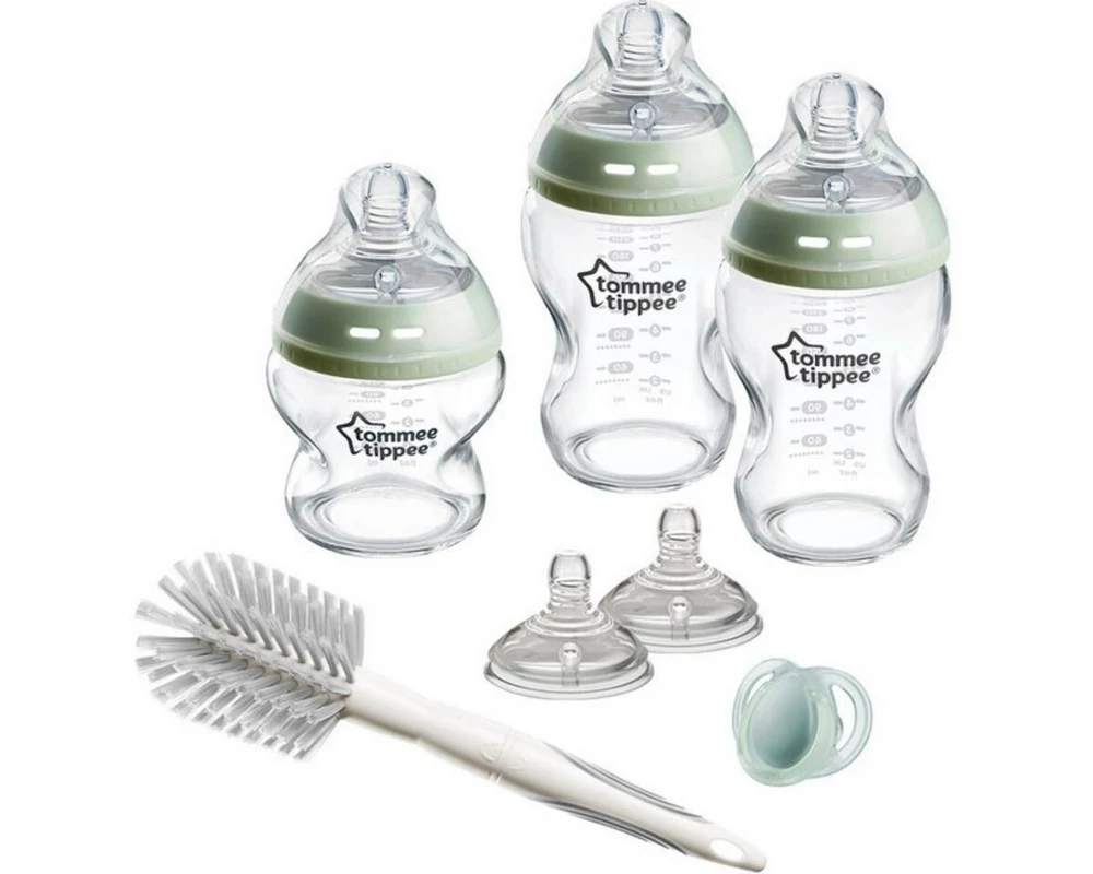 Tommee Tippee Starterset aus Glas Transparent