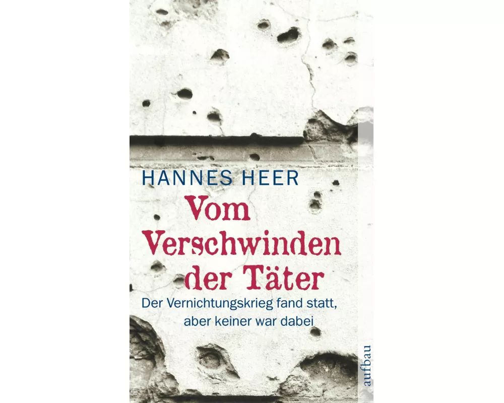 Vom Verschwinden der Täter