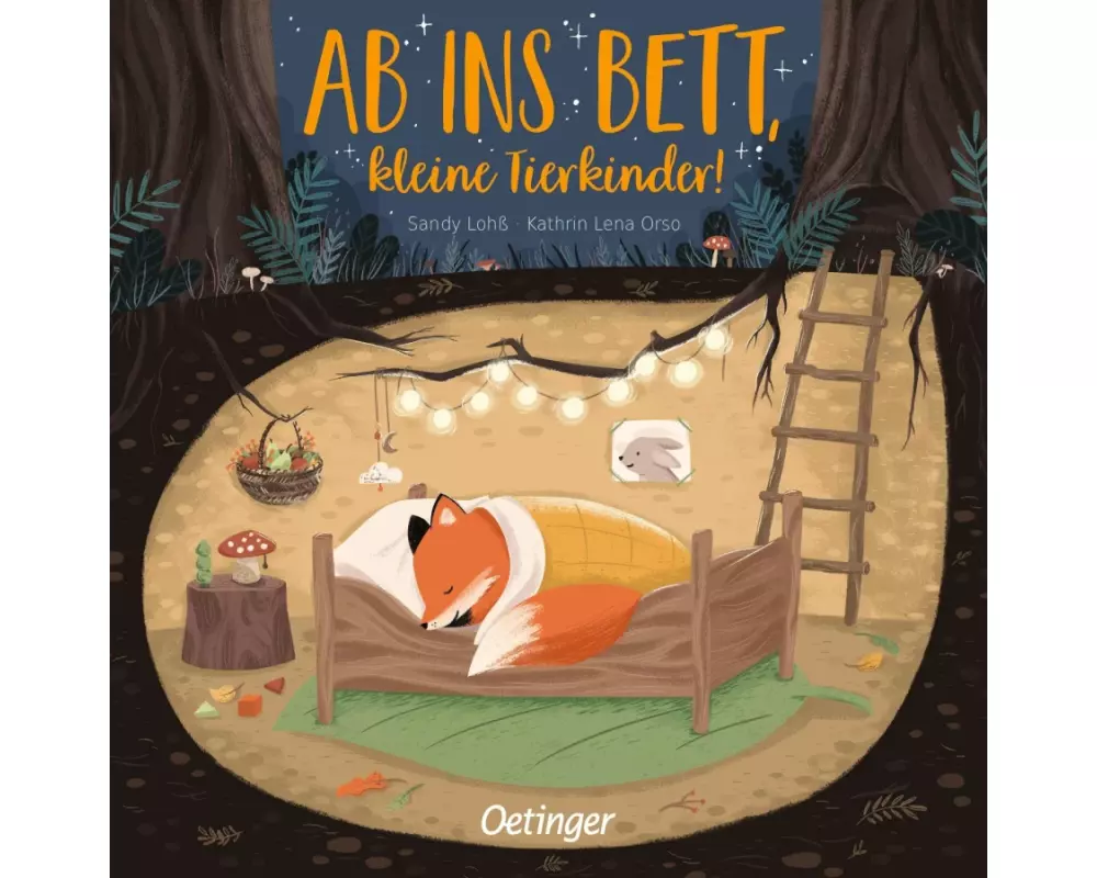 Ab ins Bett, kleine Tierkinder!