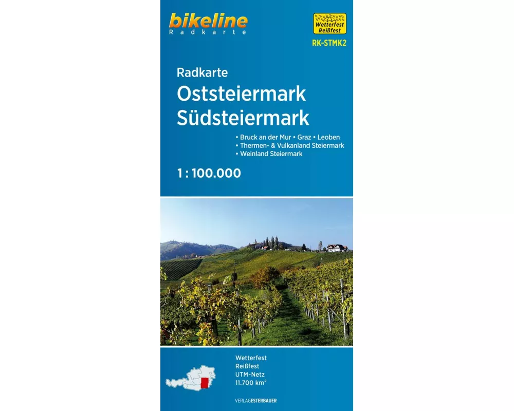 Radkarte Oststeiermark, Südsteiermark