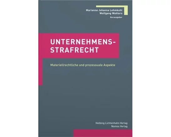 Unternehmensstrafrecht