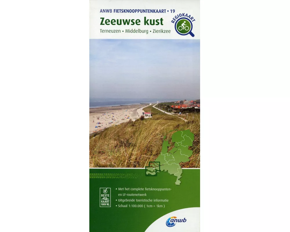 Zeeuwse kust (Terneuzen/Middelburg/Zierikzee) 1:100 000