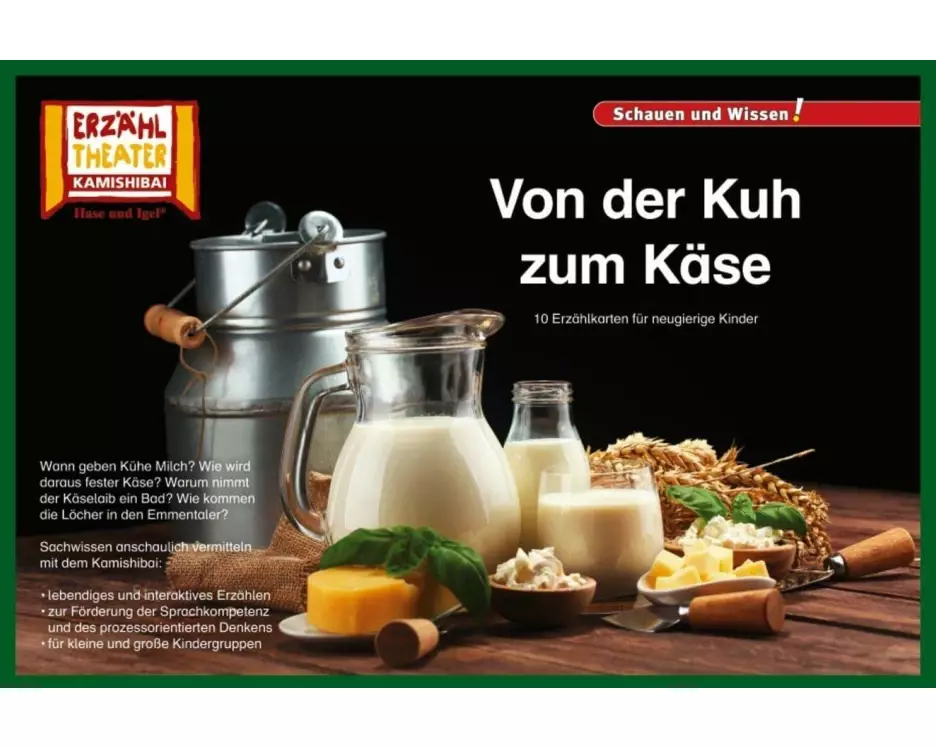 Kamishibai: Von der Kuh zum Käse