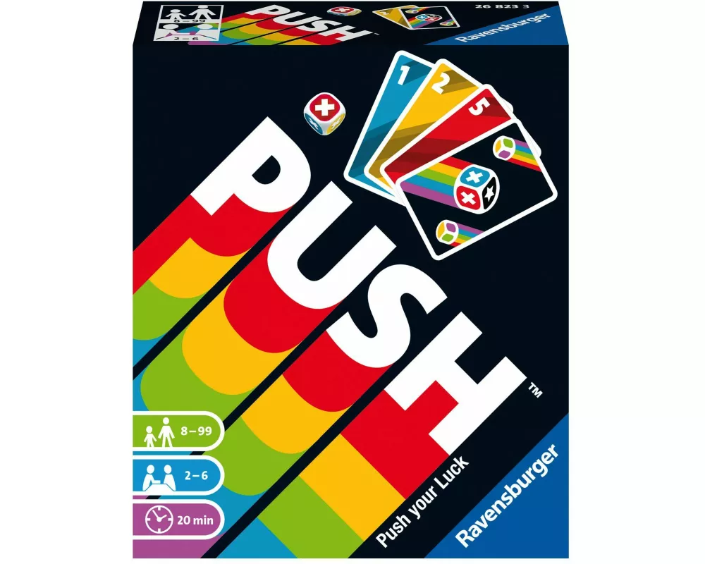 PUSH - Kartenspiel ab 8 Jahre