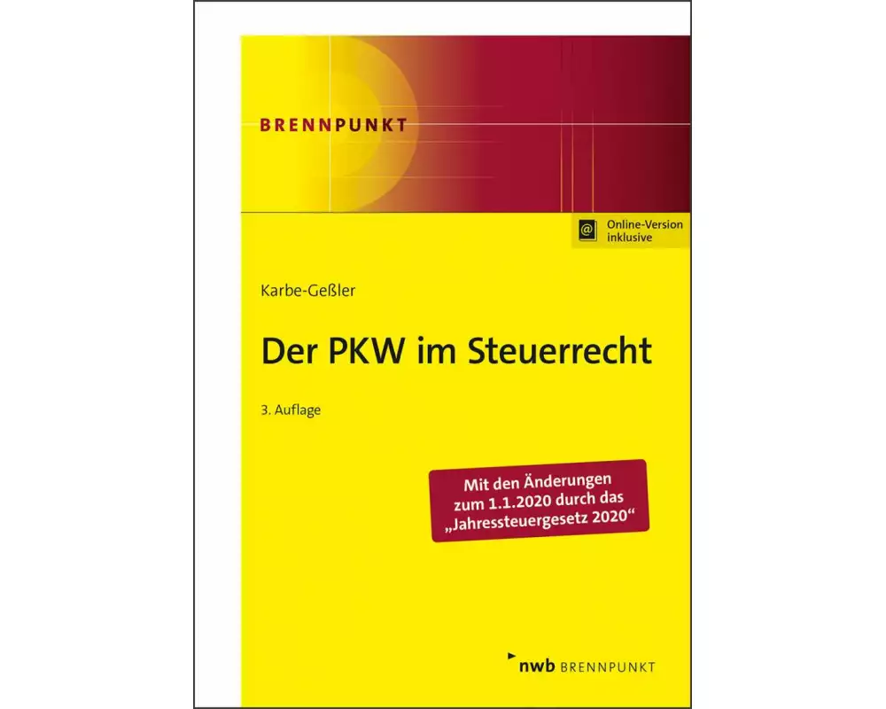 Der PKW im Steuerrecht