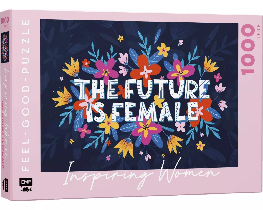 Feel-good-Puzzle 1000 Teile – INSPIRING WOMEN: The Future is female