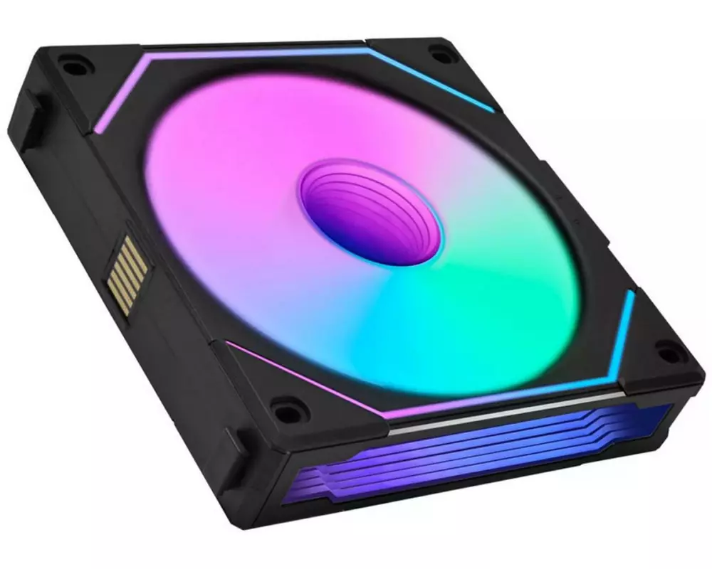 Lian Li PC-Lüfter Uni Fan SL-INF 120 ARGB Reverse Blade Schwarz