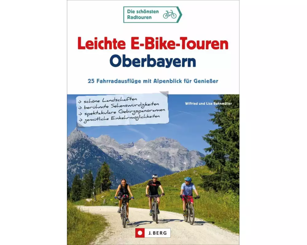 Leichte E-Bike-Touren Oberbayern