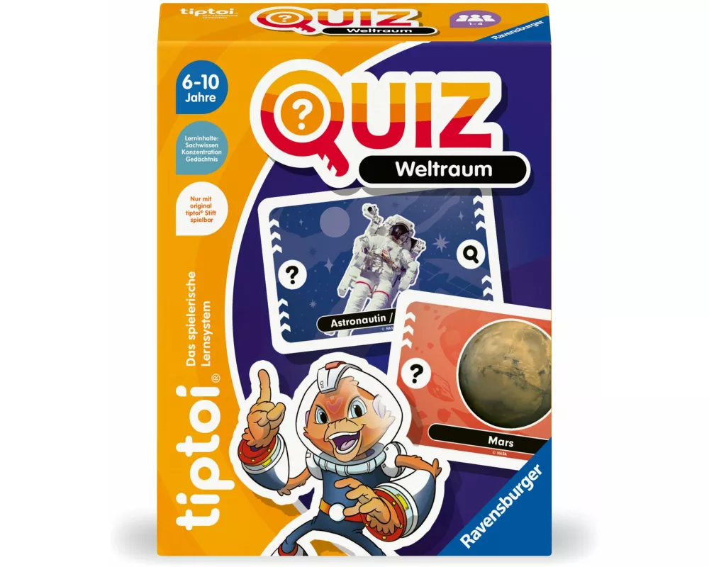 tiptoi Quiz Weltraum - ab 6 Jahre