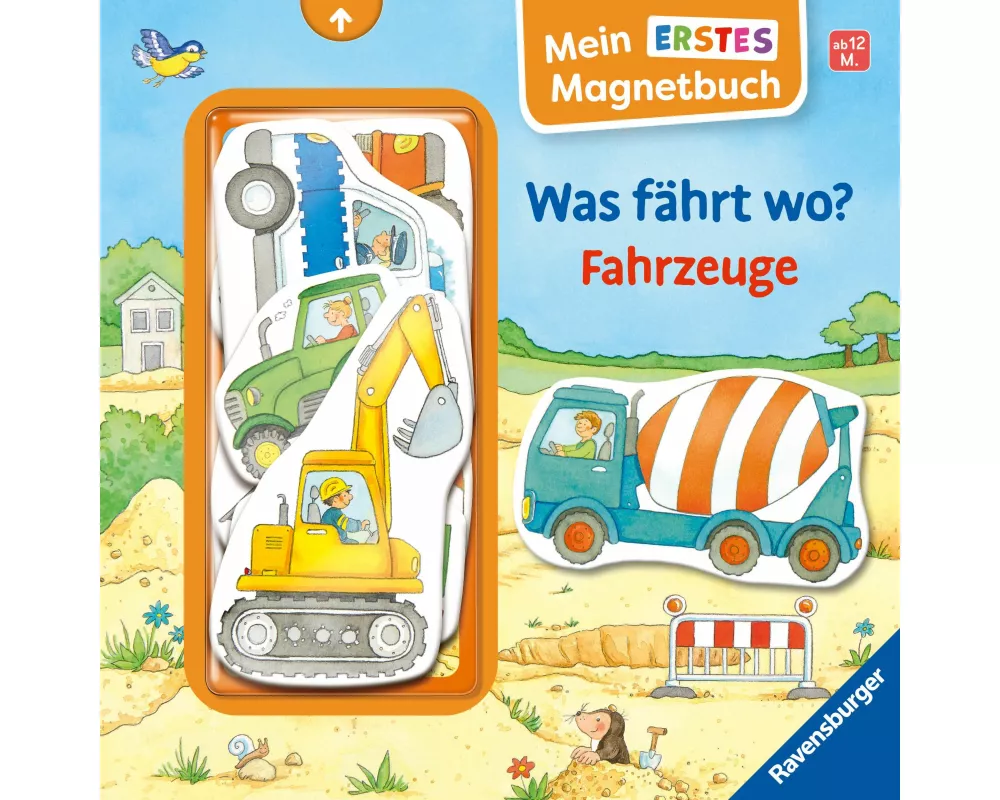 Mein erstes Magnetbuch - Was fährt wo? Fahrzeuge