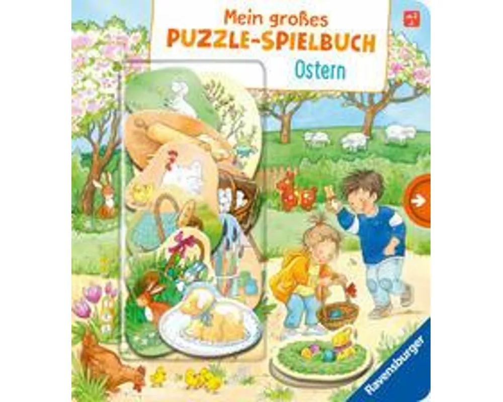 Mein großes Puzzle-Spielbuch - Ostern