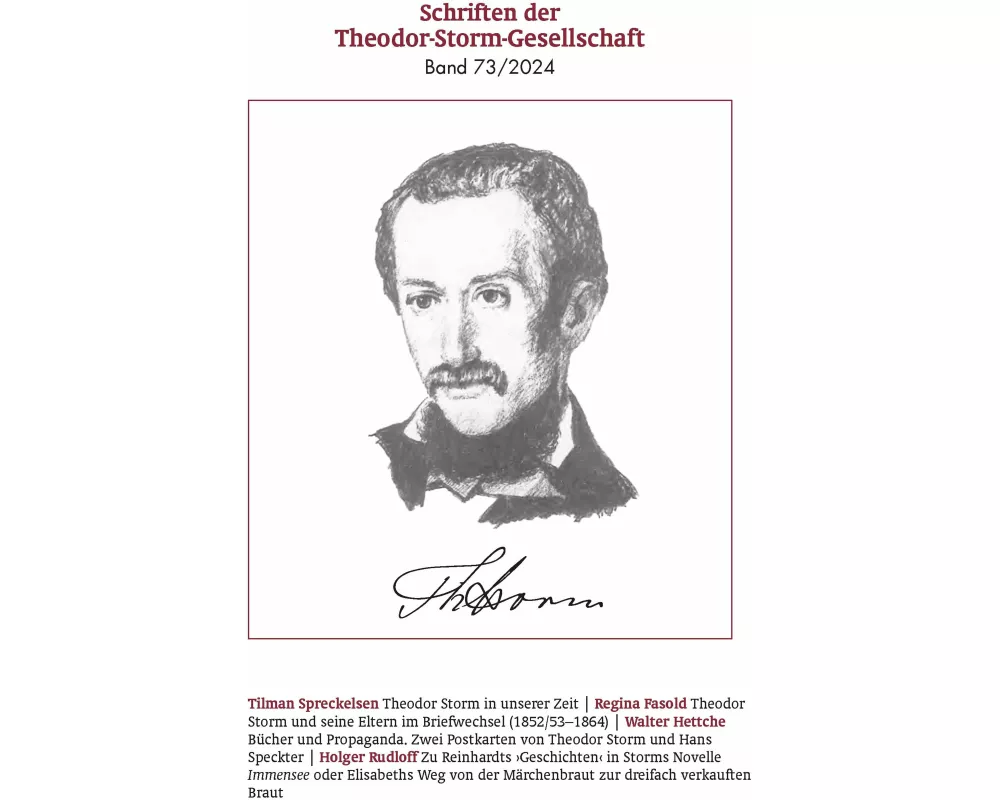Schriften der Theodor-Storm-Gesellschaft 73/2024