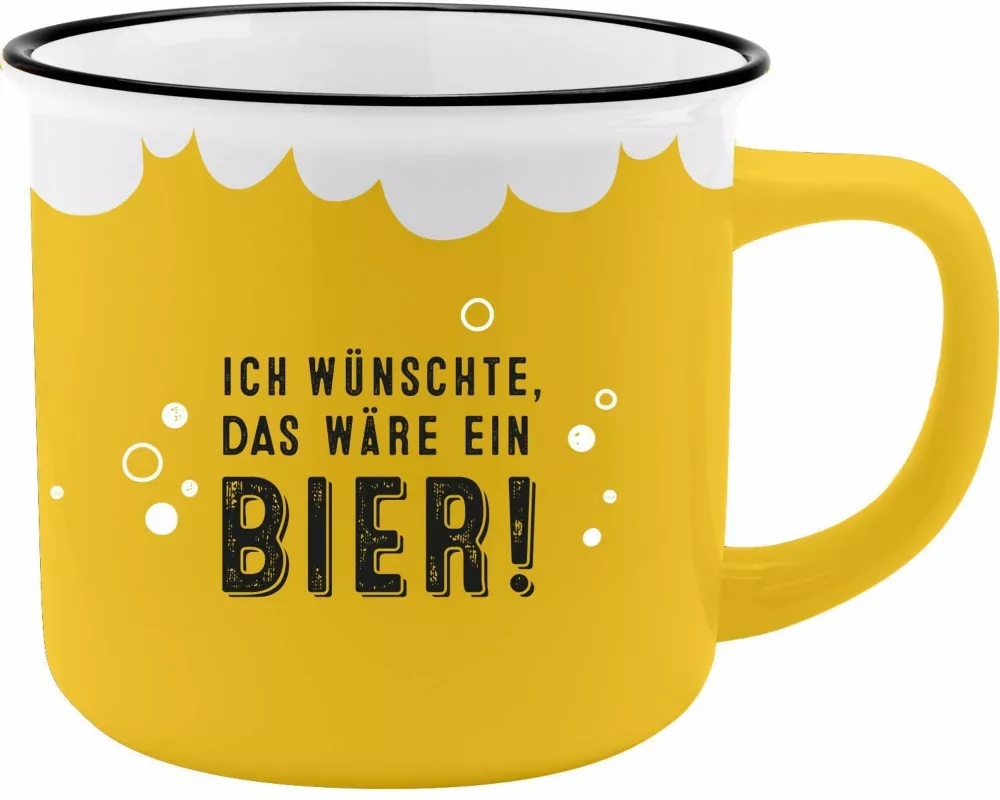 GRUSS & CO Becher Motiv Bier