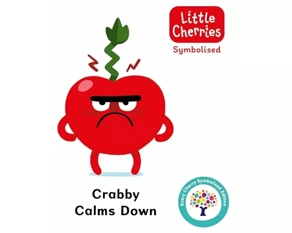 Crabby Calms Down: Accessible Symbolised Edition