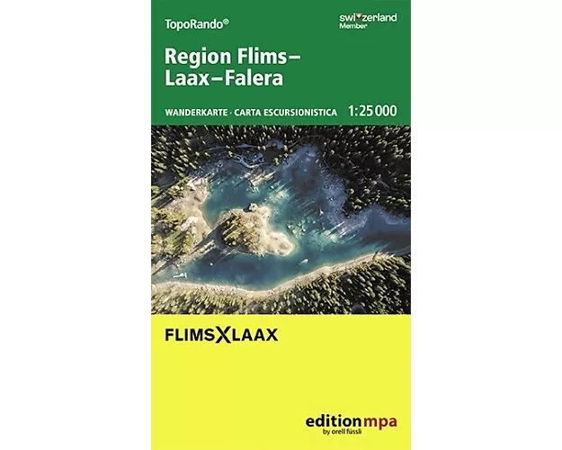 Region Flims-Laax-Falera 1:25'000