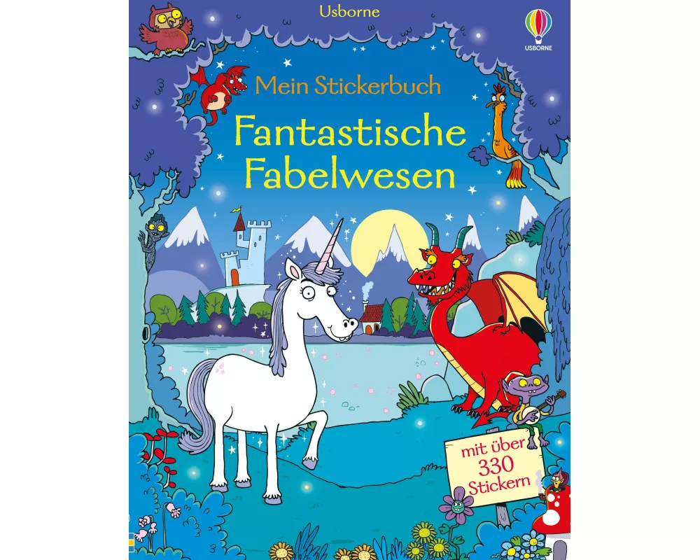 Mein Stickerbuch: Fantastische Fabelwesen
