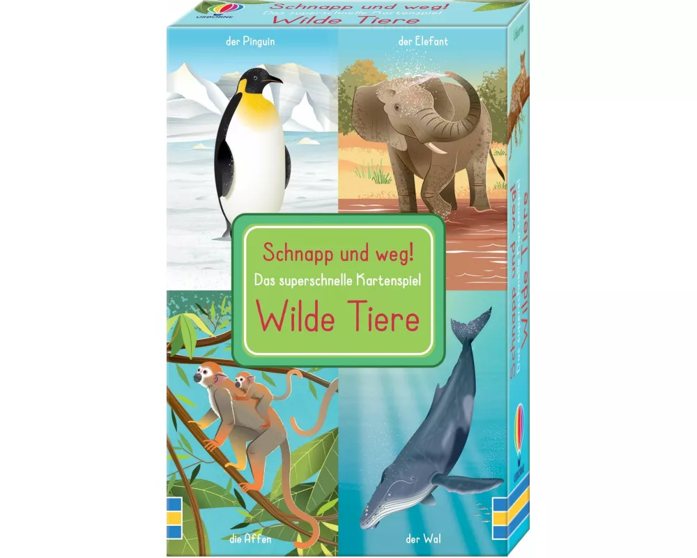 Schnapp und weg! Das superschnelle Kartenspiel: Wilde Tiere