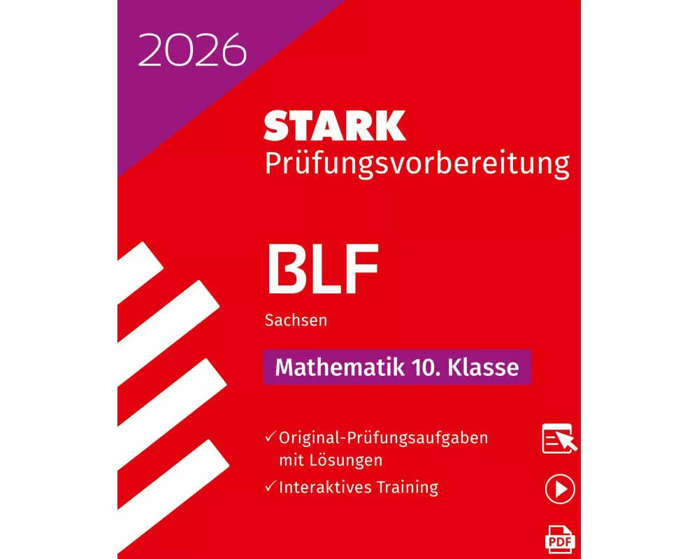 STARK Mathematik 10. Klasse - BLF Gymnasium 2026 Sachsen - Prüfungsvorbereitung
