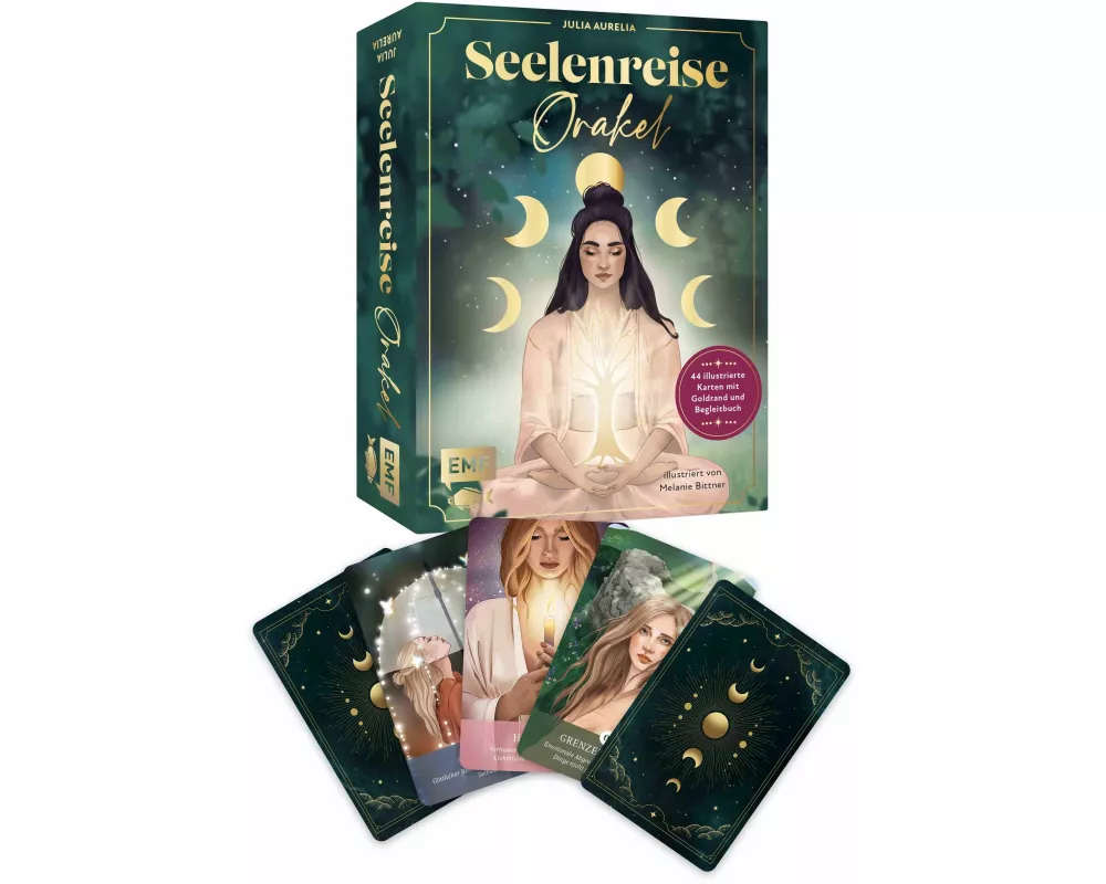 Orakel-Kartenset: Seelenreise Orakel | Stelle dich den Aufgaben deines Lebens und werde zu deinem authentischsten Selbst