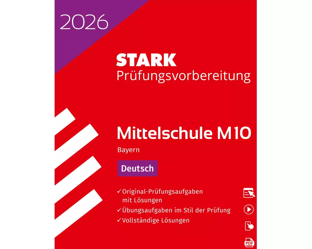 STARK Deutsch 10. Klasse - M10 Mittelschule 2026 Bayern - Prüfungsvorbereitung