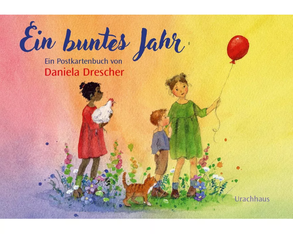 Postkartenbuch »Ein buntes Jahr«