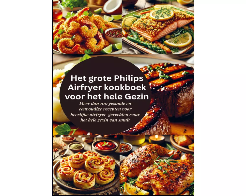 Het grote Philips Airfryer kookboek voor het hele Gezin