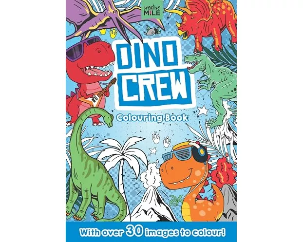 Dino Crew Colouring Book