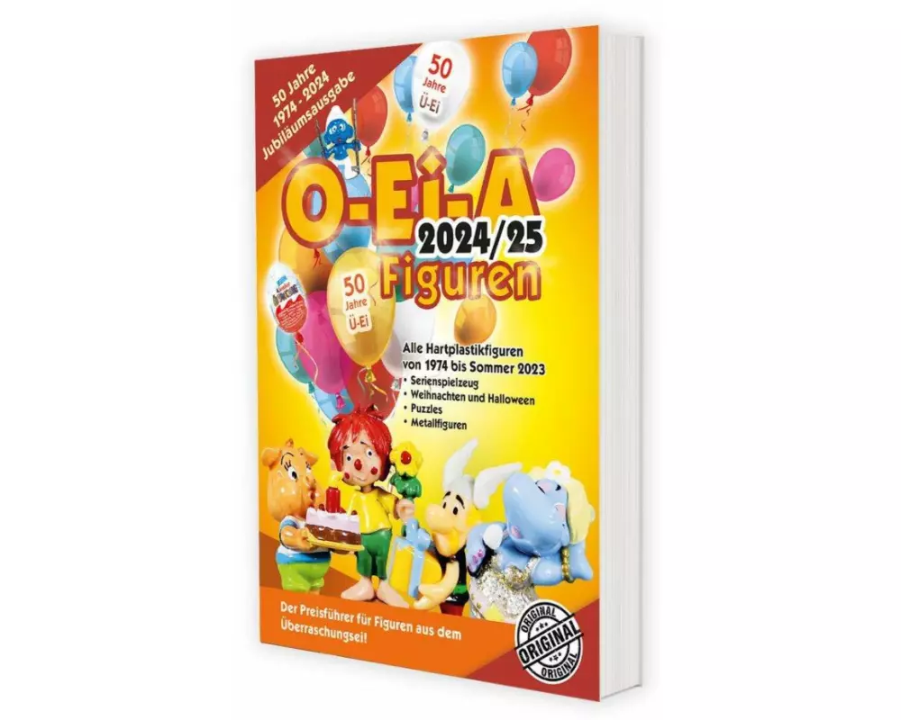 O-Ei-A Figuren 2024/25 - Der Preisführer für Figuren aus dem Überraschungsei
