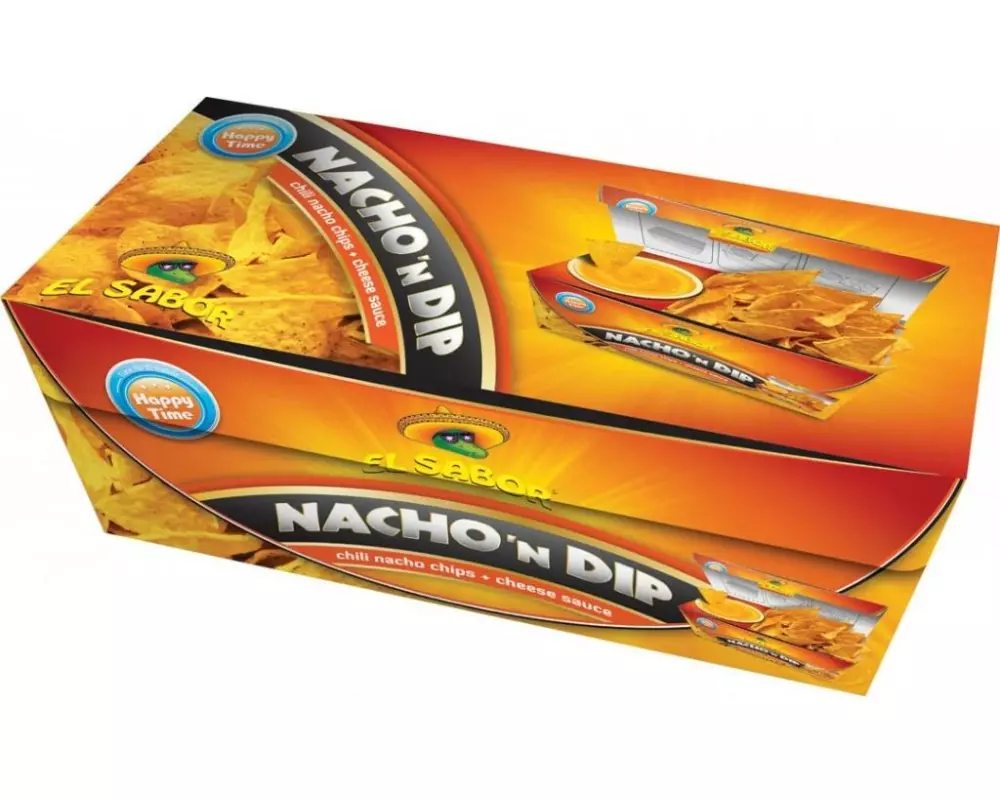 El Sabor Chips Nacho 'N Dip Cheese 175g