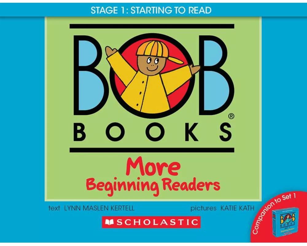 Bob Books - More Beginning Readers Hardcover Bind-Up Phonics, Ages 4 and Up, Kindergarten (Stage 1: Starting to Read)