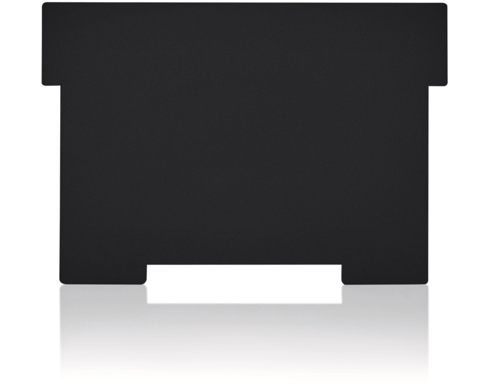 STYRO Schwenkplatte A6 30-631.90 schwarz 2 Stück