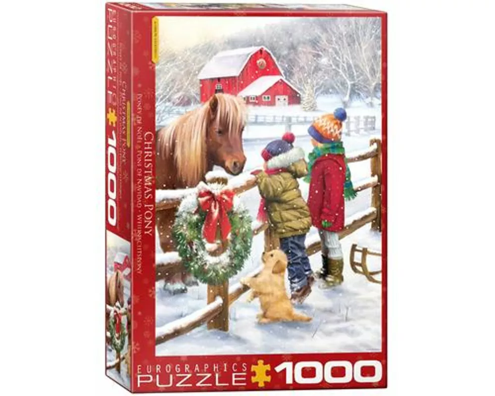 Christmas Pony by Simon Treadw